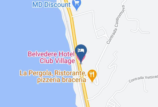 Cosenza - Belvedere Hotel Club Village Maps
