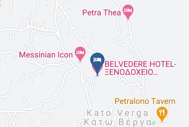 Messinia - Belvedere Hotel Maps