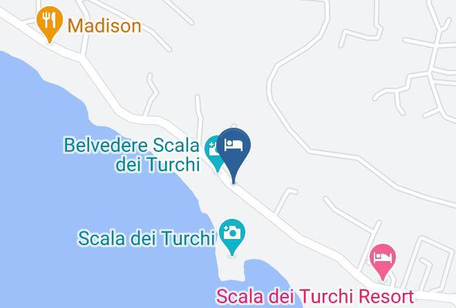 Agrigento - Belvedere Scala Dei Turchi B&b Maps
