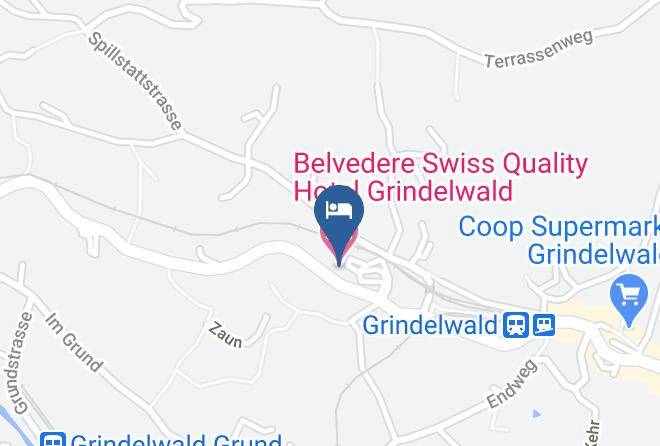 Belvedere Swiss Quality Hotel Grindelwald Map