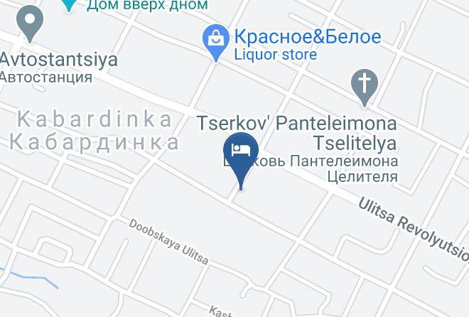 Gelendzhik - Belyy Dom Gostevoy Dom V Kabardinke Maps