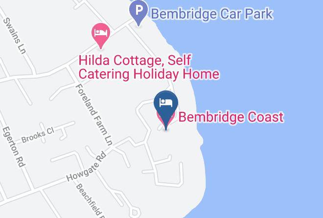 Bembridge Coast Hotel Map