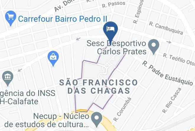 Belo Horizonte - Bemvindo Suites E Loft's Maps