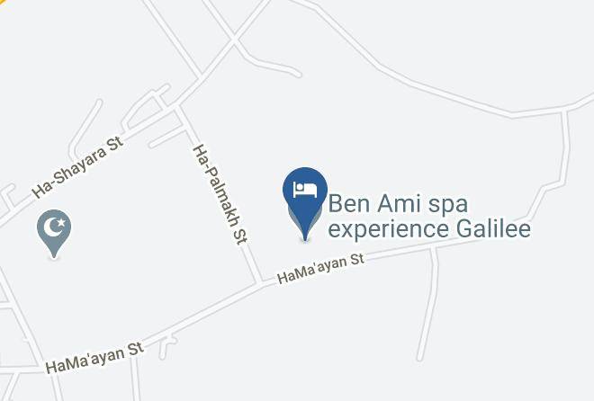 Ben Ami - Ben Ami Spa Experience Galilee Maps