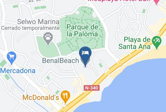 Malaga - Benalmadena Iii Maps