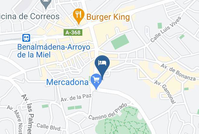 Malaga - La Casita De Gamonal Maps