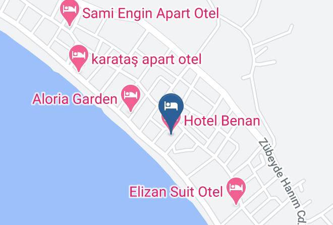 Erdek - Hotel Benan Maps