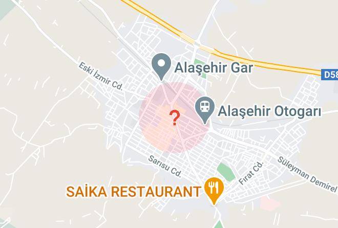 Alasehir - Benan Restaurant Maps