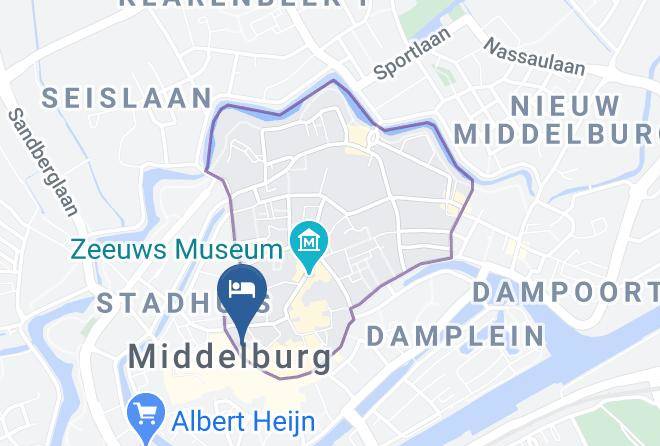 Middelburg - Benbzeeland Maps