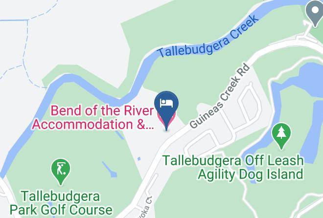 Gold Coast - Bend Of The River Accommodation & Agistment Maps