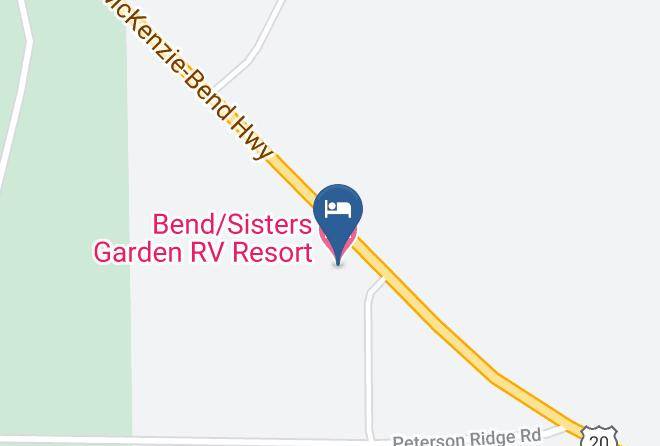 Deschutes - Bend Sisters Garden Rv Resort Maps