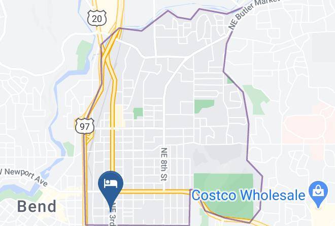 Deschutes - Bend Three Sisters Inn & Suites Maps