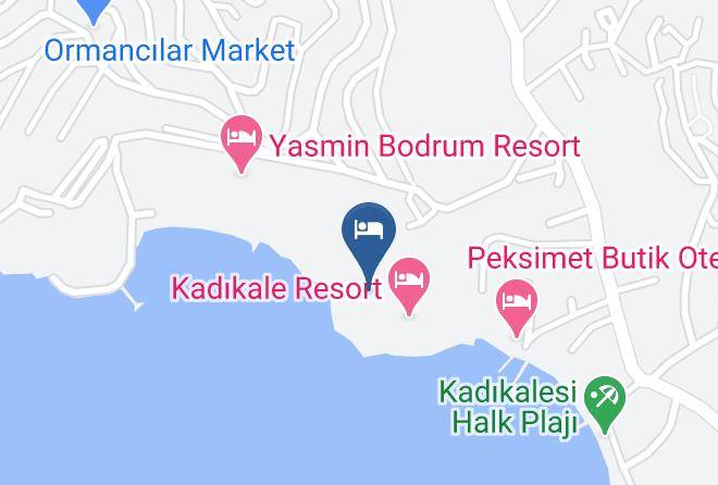 Bodrum - Bendis Beach Maps
