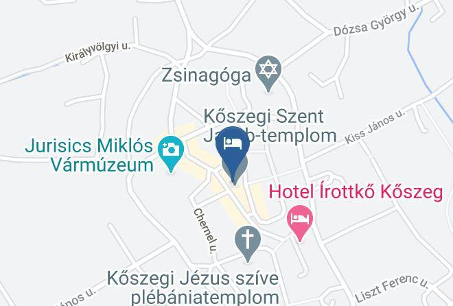 Koszeg - Benedict Hotel Koszeg Maps