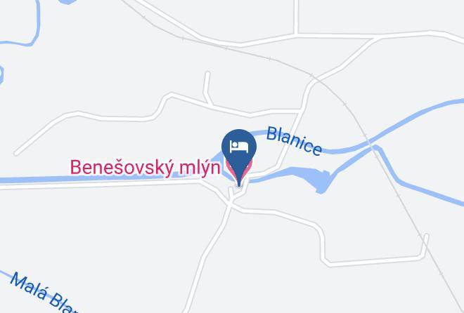 Pisek - Benesovsky Mlyn Maps