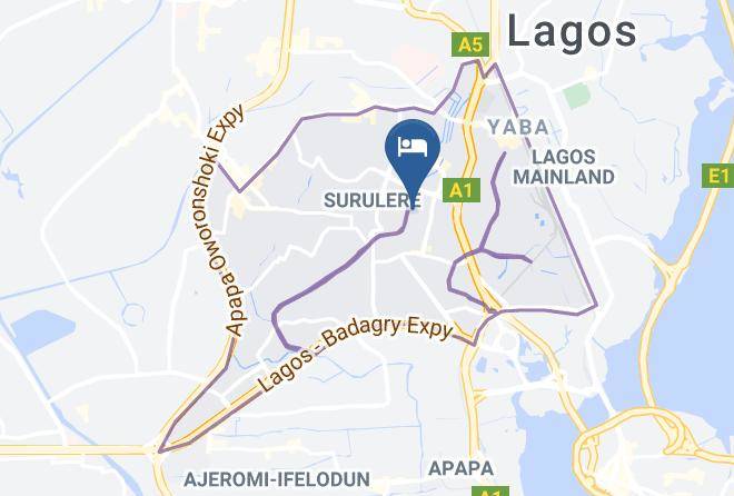 Lagos Mainland - Benestar Suites Maps