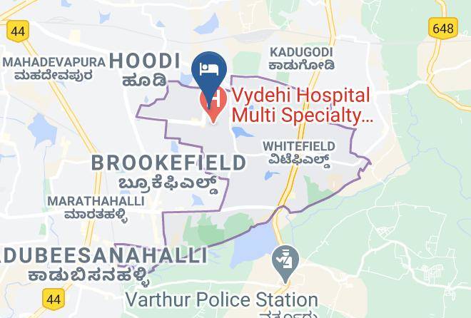 Bengaluru - Bengaluru Marriott Hotel Whitefield Maps