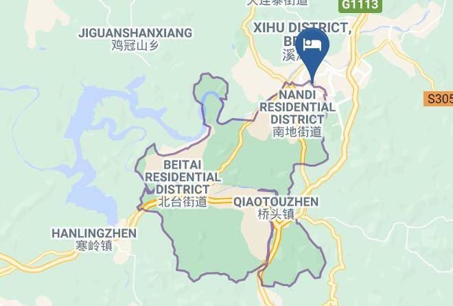 Benxi - Bengang Hotel Maps
