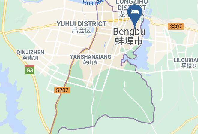 Bengbu - Bengbu Longhu Sunny Holiday Hotel Maps