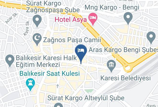 Karesi - Bengi Otel Maps