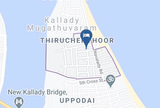 Trincomalee - Beni Beach Resort Maps