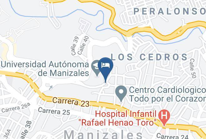 Manizales - Benidorm Hotel Manizales Maps