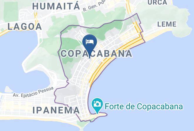 Rio De Janeiro Acabana - Benidorm Palace Hotel Maps