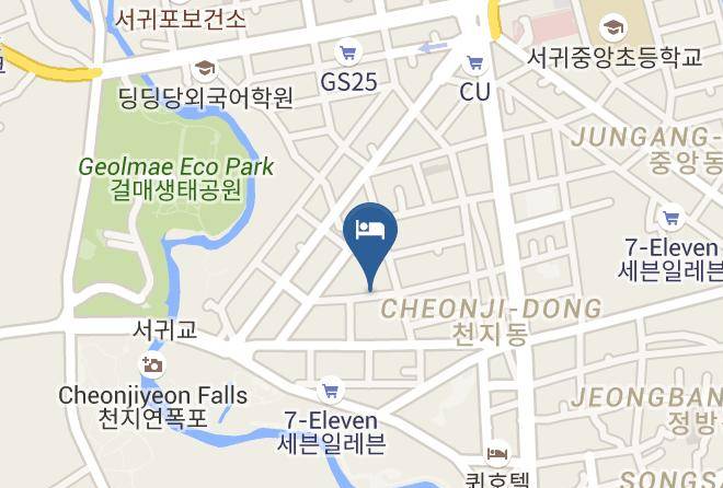 Seogwiposi - Hotel Alegria Seogwipo Maps