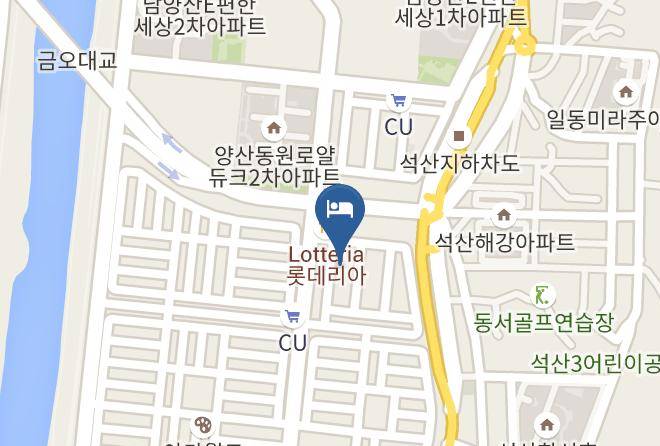 Yangsansi - Benikea Yangsan Hotel Maps