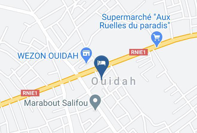 Ouidah - Benin Diaspora Hotel Maps