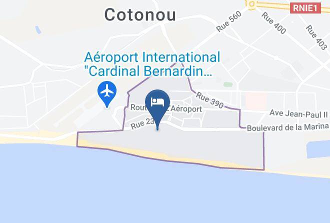 Cotonou - Benin Marina Hotel Maps