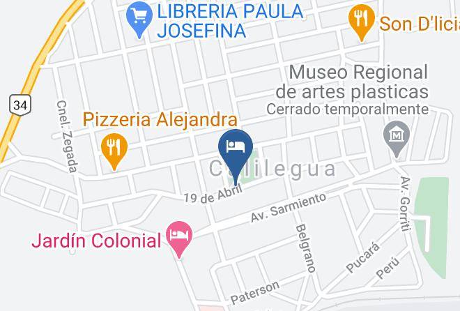 Ledesma - Benitez Hosteria Maps