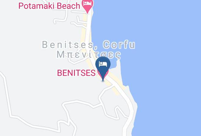 Kerkira - Benitses Maps
