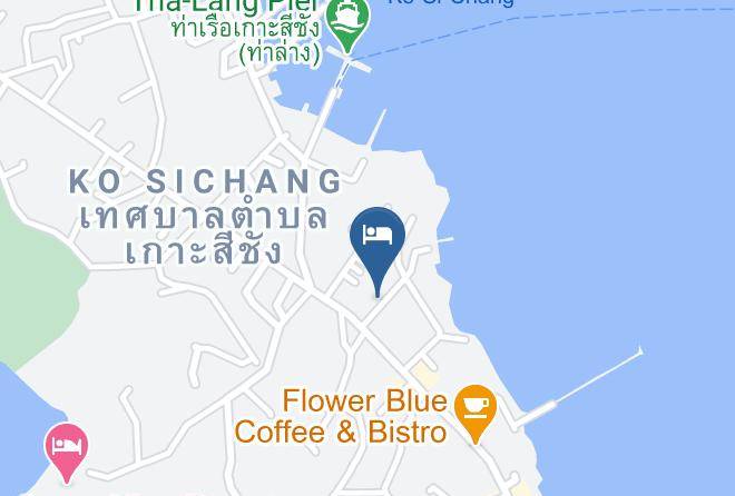 Ko Sichang District - Benjaporn Bungalow Maps