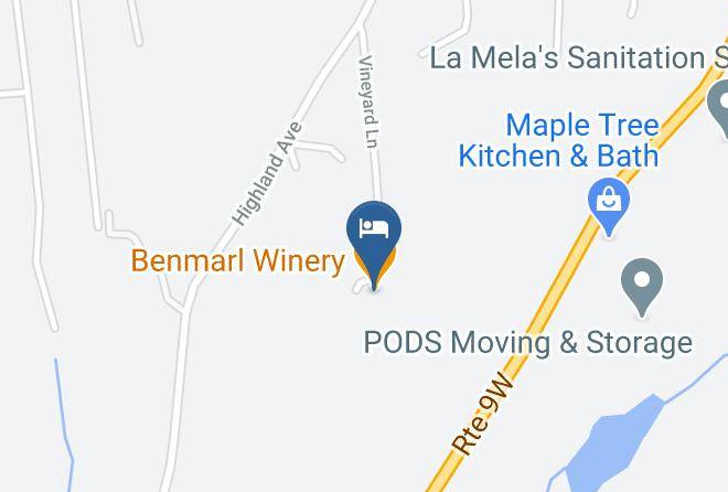 Ulster - Benmarl Winery Maps