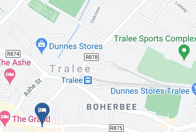 Tralee - Benners Hotel Tralee Maps