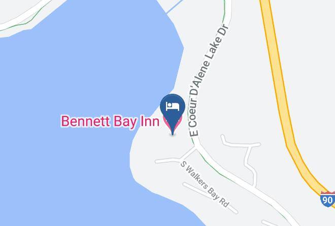 Kootenai - Bennett Bay Inn Maps