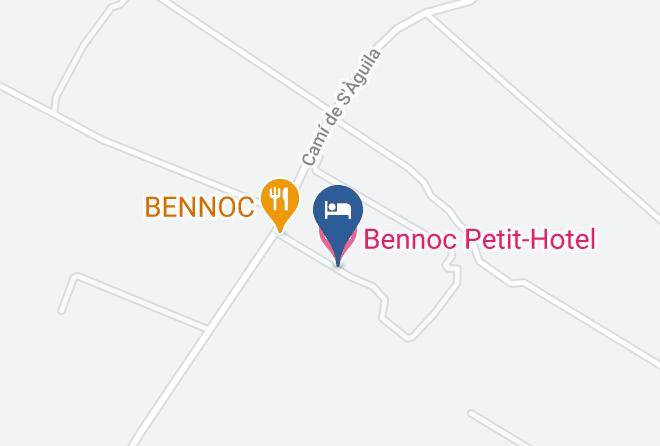 Baleares - Bennoc Petit Hotel Maps