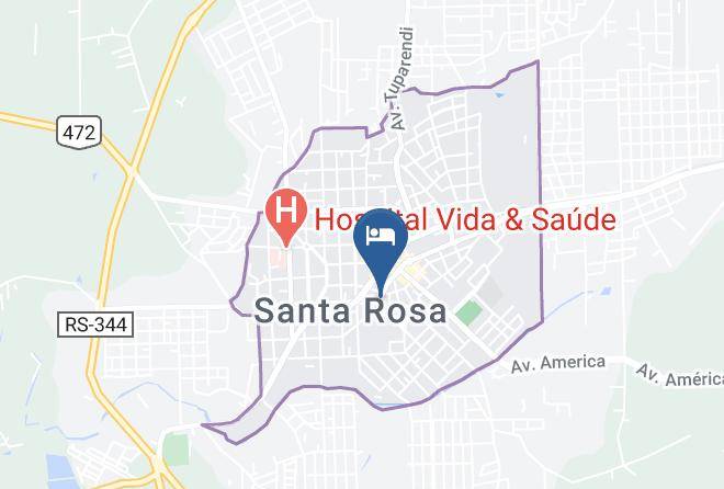 Santa Rosa - Beno's Hotel Maps