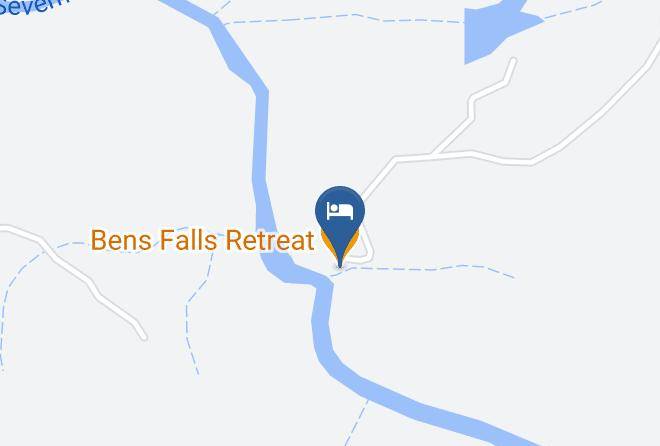 Glen Innes Severn - Bens Falls Retreat Maps