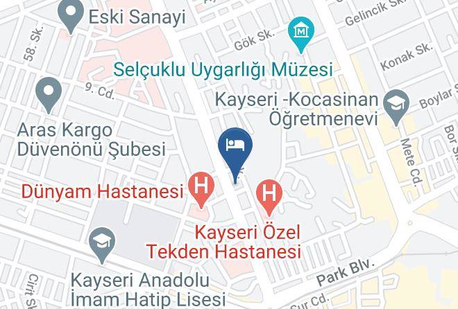 Kocasinan - Bent Hotel Maps