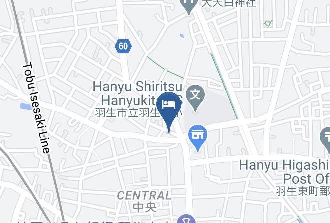 Hanyu City - Bentenyu Hotel Maps