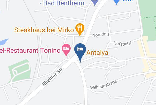 Grafschaft Bentheim - Bentheimer Eck Hotel Maps