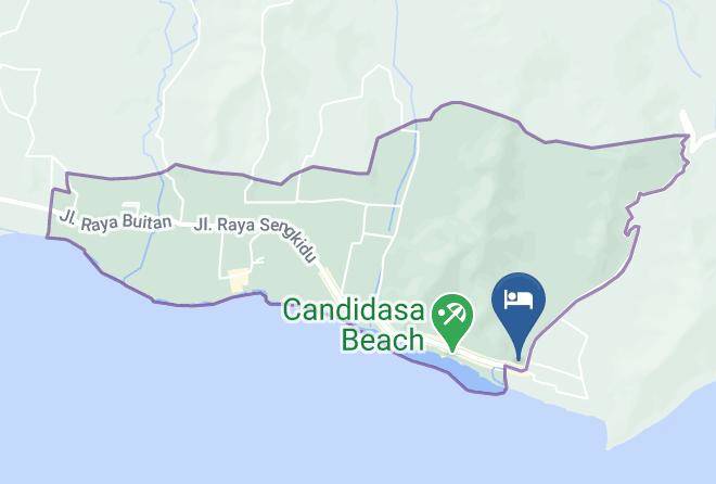 Karangasem Regency - Benthos Bali Dive Resort Maps