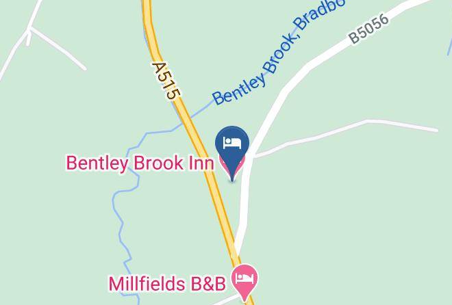 Derbyshire - Bentley Brook Inn Maps