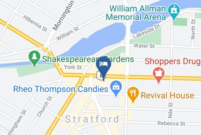 Perth - Bentley's Bar Inn & Restaurant Maps