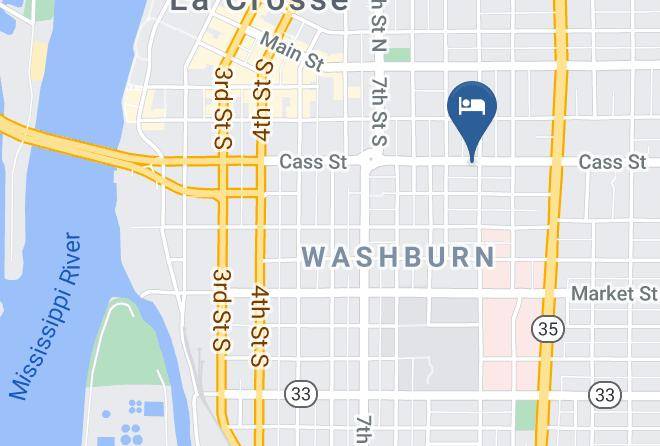 La Crosse - Bentley Wheeler Bed And Breakfast Maps