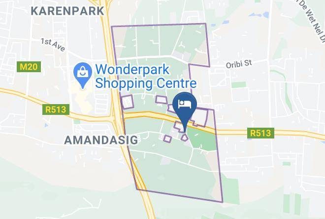 City Of Tshwane - Bentleys Country Lodge Maps