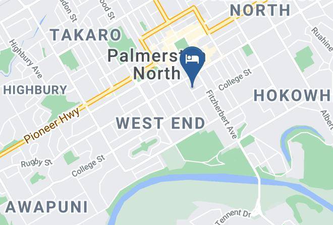Palmerston North - Bentleys Motor Inn Maps