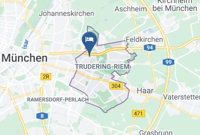 Munich District - Bento Inn Munich Messe Maps